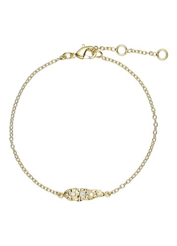 PURE BY NAT IRIS BRACELET OBLONG PANDANT G/B - 40696