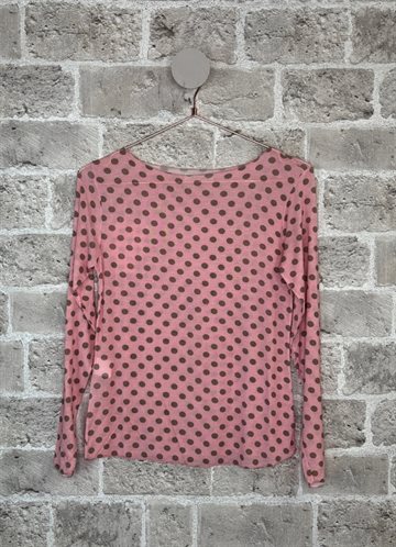 CABANA LIVING CASH DOT ROSE/BROWN - 24114