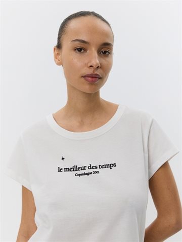 SOFIE SCHNOOR ZOEY TSHIRT SNOE WHITE - S252390