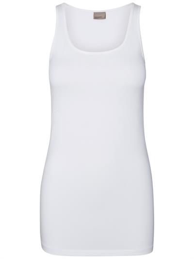 VERO MODA MAXI LANG TANK TOP HVID - 10185110