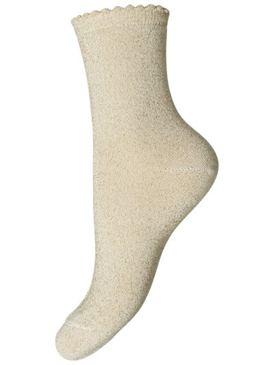  PIECES SEBBY GLITTERSOKKER GULDGLITTER - 17078534