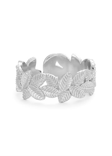 PURE BY NAT DAHLIA RING W. LEAVES - 48298