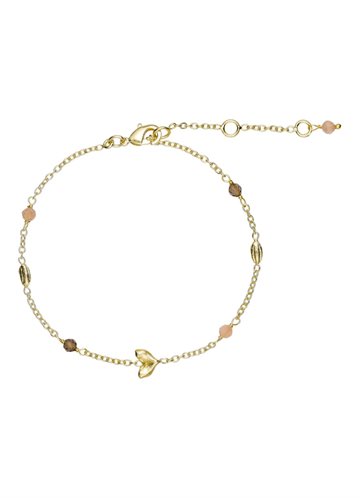 PURE BY NAT NADIA BRACELET G/B PEACH/SMOKEY TONES - 40695