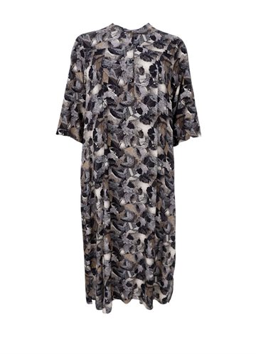 BLACK COLOUR KENNA SHIRT DRESS FALL BLACK - 40927U