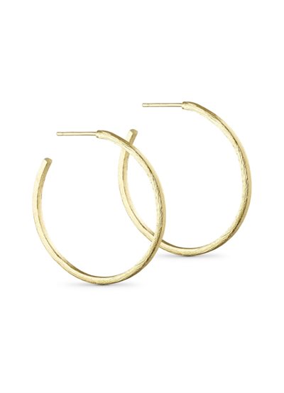 PURE BY NAT GOLD EARRING 30 MM - 45798