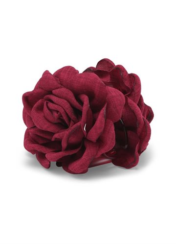 SUI AVA ROSA HAIR CLAW WINE RED MIDDLE - SA2404146